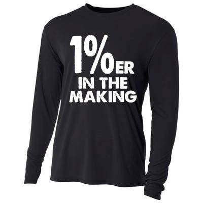 1%er One Percenter In The Making Entrepreneur Life Cooling Performance Long Sleeve Crew