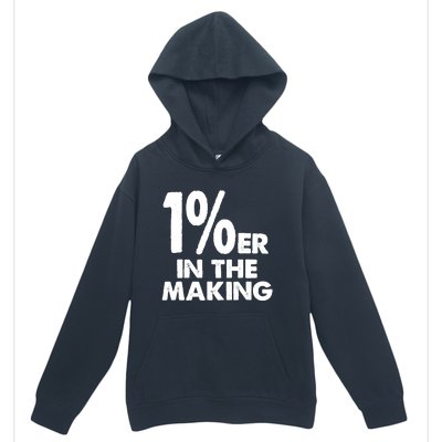 1%er One Percenter In The Making Entrepreneur Life Urban Pullover Hoodie