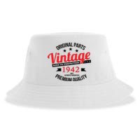 1942 Original Parts Vintage80th Birthday Sustainable Bucket Hat