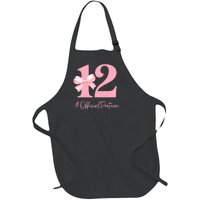 12 Preteen 12th Birthday Girl Coquette 12 Year Old Full-Length Apron With Pockets