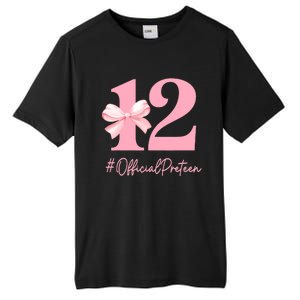 12 Preteen 12th Birthday Girl Coquette 12 Year Old Tall Fusion ChromaSoft Performance T-Shirt