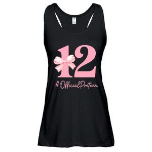 12 Preteen 12th Birthday Girl Coquette 12 Year Old Ladies Essential Flowy Tank