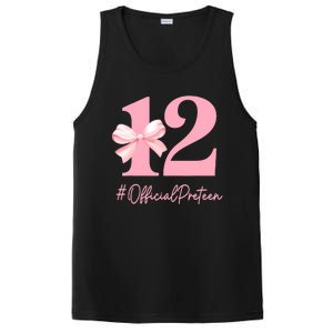 12 Preteen 12th Birthday Girl Coquette 12 Year Old PosiCharge Competitor Tank