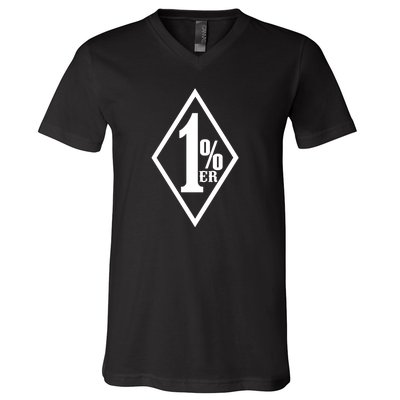 1 Percenter V-Neck T-Shirt