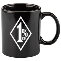 1 Percenter 11oz C Handle Ceramic Mug