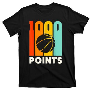 1000 Points Basketball Scorer High School S Basketball Mom T-Shirt