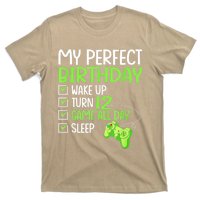 12th Perfect Birthday Boys Gaming 12 Years Old Gifts Gamer T-Shirt