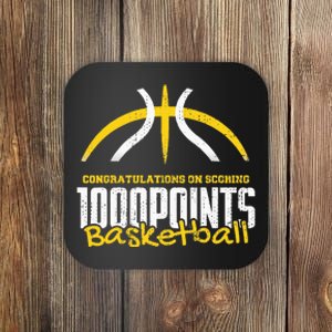 1000 Points Basketball Scorer High School Basketball Player Coaster