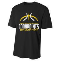 1000 Points Basketball Scorer High School Basketball Player Performance Sprint T-Shirt