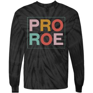 1973 P.R.O C.H.O.I.C.E Feminist Tie-Dye Long Sleeve Shirt