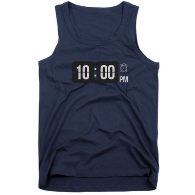 10:00 Pm Clock Tank Top