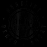 1,000 Pound Club Bench Squad Deadlift Powerlifter Goal Doggie Tank
