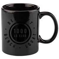 1,000 Pound Club Bench Squad Deadlift Powerlifter Goal 11oz C Handle Ceramic Mug