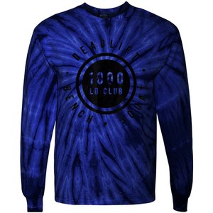 1,000 Pound Club Bench Squad Deadlift Powerlifter Goal Tie-Dye Long Sleeve Shirt