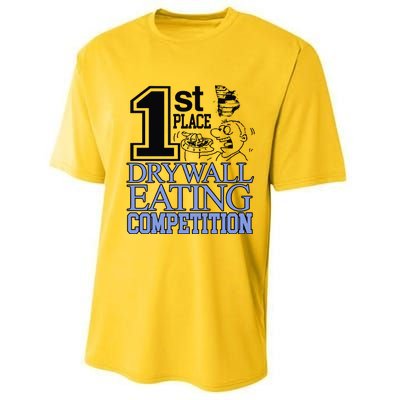 1st Place Drywall Eating Competition Performance Sprint T-Shirt