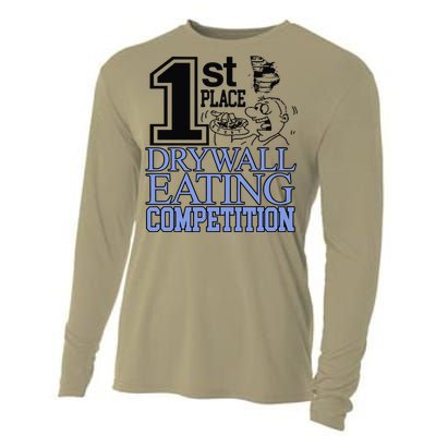 1st Place Drywall Eating Competition Cooling Performance Long Sleeve Crew