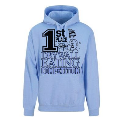 1st Place Drywall Eating Competition Unisex Surf Hoodie