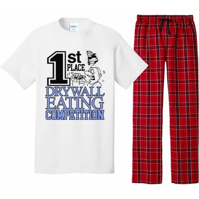 1st Place Drywall Eating Competition Pajama Set