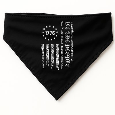 1776 Patriotic Grunge USA-Made Doggie Bandana