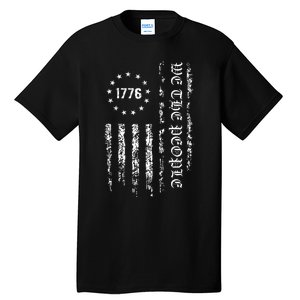 1776 Patriotic Grunge Tall T-Shirt