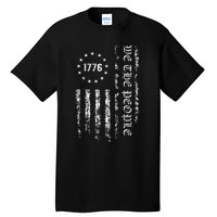 1776 Patriotic Grunge Tall T-Shirt