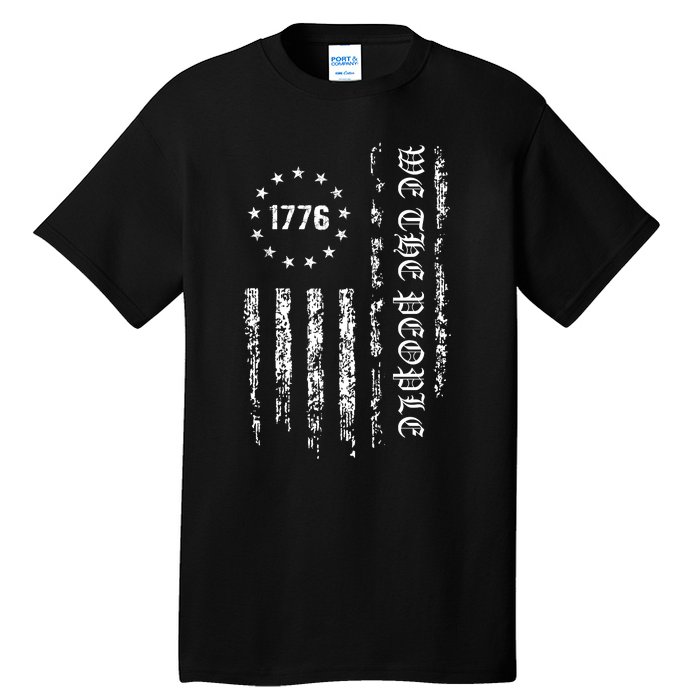 1776 Patriotic Grunge Tall T-Shirt