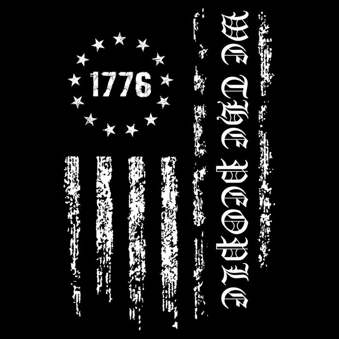 1776 Patriotic Grunge City Backpack