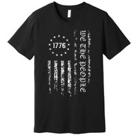 1776 Patriotic Grunge Premium T-Shirt