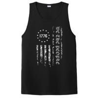 1776 Patriotic Grunge PosiCharge Competitor Tank