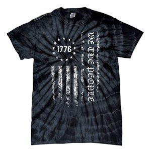 1776 Patriotic Grunge Tie-Dye T-Shirt