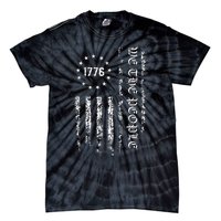 1776 Patriotic Grunge Tie-Dye T-Shirt