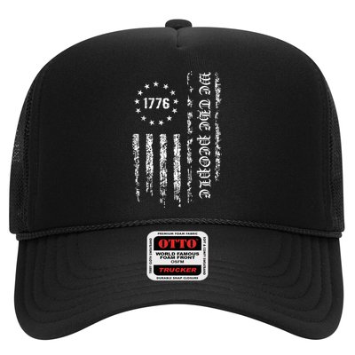 1776 Patriotic Grunge Trucker Hat