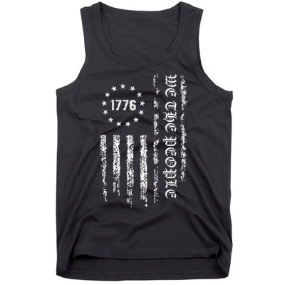 1776 Patriotic Grunge Tank Top