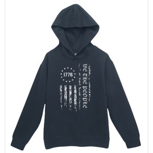 1776 Patriotic Grunge Urban Pullover Hoodie