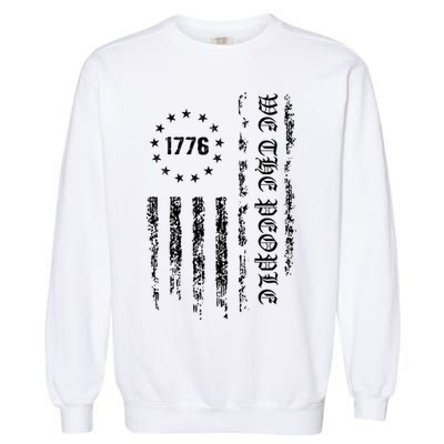 1776 Patriotic Grunge Garment-Dyed Sweatshirt