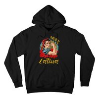 100 Percent Latina Hispanic Heritage Month Latin Women Hoodie