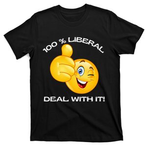 100 Percent Liberal Proud Voter Reelect Biden T-Shirt