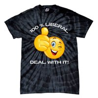 100 Percent Liberal Proud Voter Reelect Biden Tie-Dye T-Shirt