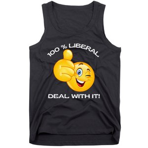 100 Percent Liberal Proud Voter Reelect Biden Tank Top