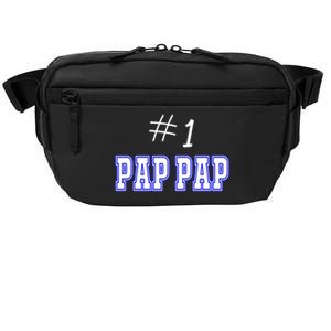 #1 Pap Pap Grandfather Granddad American Grandpa Meaningful Gift Crossbody Pack