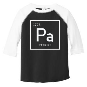 1776 Pa Patriot Toddler Fine Jersey T-Shirt