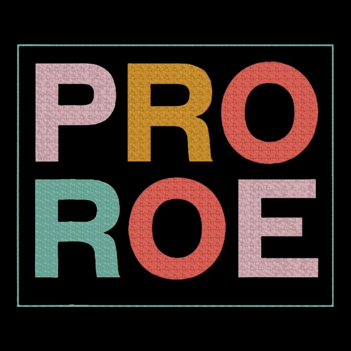 1973 P.R.O R.O.E P.R.O C.H.O.I.C.E Feminist Button