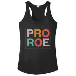 1973 P.R.O R.O.E P.R.O C.H.O.I.C.E Feminist Ladies PosiCharge Competitor Racerback Tank