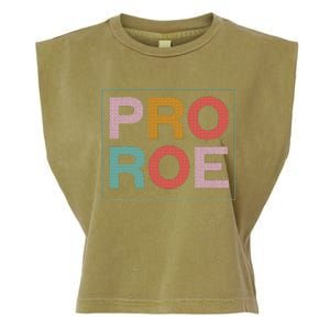 1973 P.R.O R.O.E P.R.O C.H.O.I.C.E Feminist Garment-Dyed Women's Muscle Tee