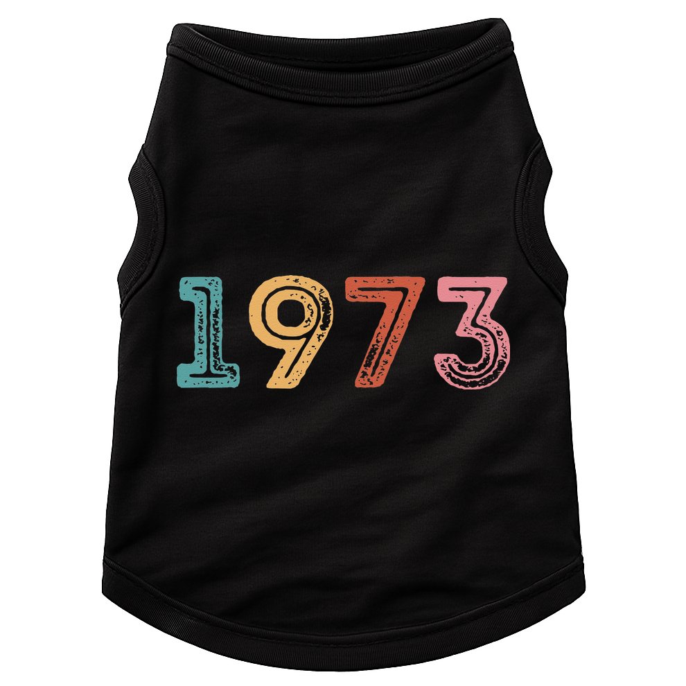 1973 Pro Roe Pro Vintage Choice Women Rights Feminist Doggie Tank