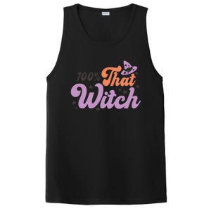 100 Percent That Witch Hat Groovy Halloween Costumes Meaningful Gift PosiCharge Competitor Tank