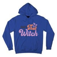 100 Percent That Witch Hat Groovy Halloween Costumes Meaningful Gift Tall Hoodie