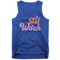 100 Percent That Witch Hat Groovy Halloween Costumes Meaningful Gift Tank Top