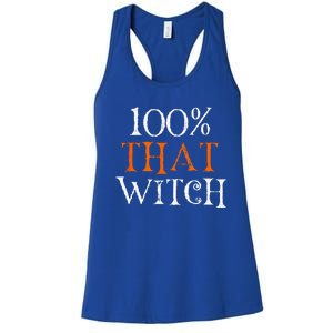 100 Percent That Witch Women's Racerback Tank