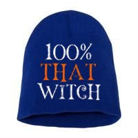 100 Percent That Witch Short Acrylic Beanie